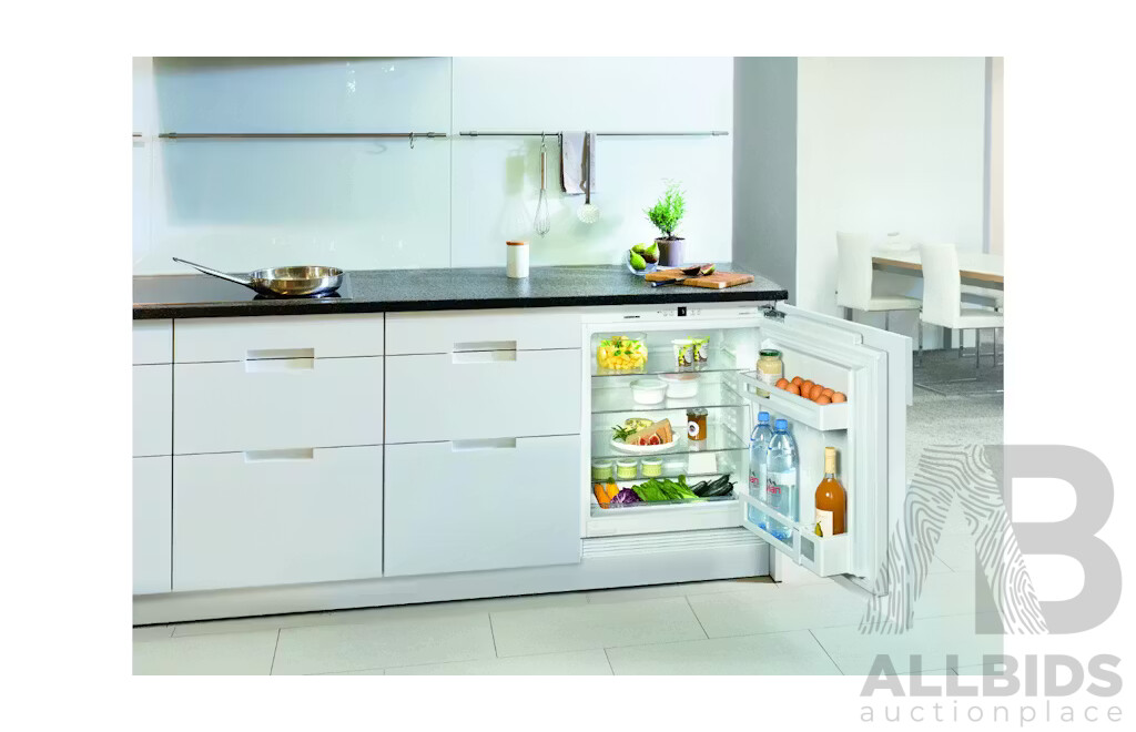 Liebherr 137L Underbench Integrated Fridge - White - ORP $3,999