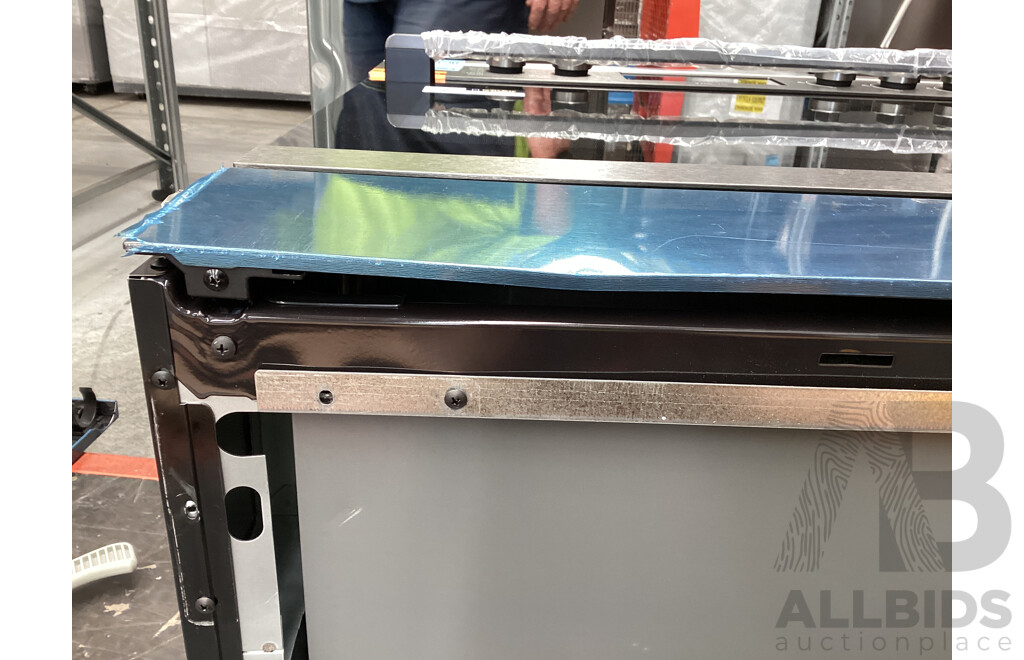 Westinghouse 900mm Dual Fuel Pyrolytic Freestanding Oven with AirFry - Dark Stainless Steel - ORP $4,699