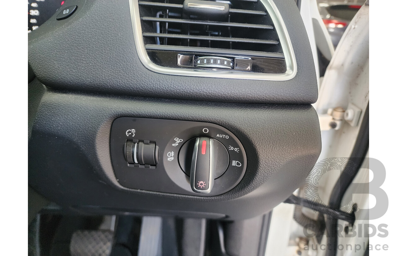 2/2016 Audi Q3 2.0 TFSI Sport Quattro (132kw) 8U MY16 4d Wagon White 2.0L