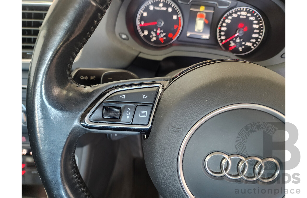 2/2016 Audi Q3 2.0 TFSI Sport Quattro (132kw) 8U MY16 4d Wagon White 2.0L