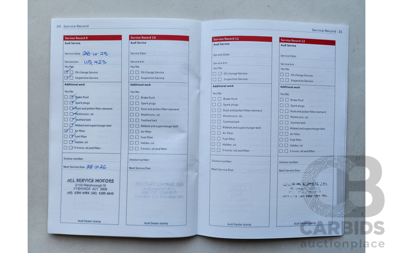 2/2016 Audi Q3 2.0 TFSI Sport Quattro (132kw) 8U MY16 4d Wagon White 2.0L