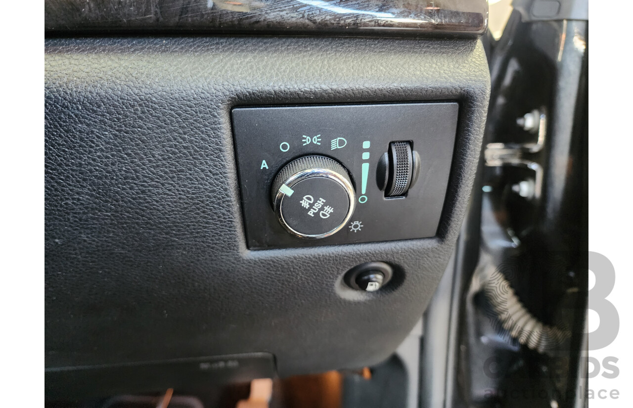 10/2012 Jeep Grand Cherokee Laredo (4x4) WK MY12 4d Wagon Black 3.0L