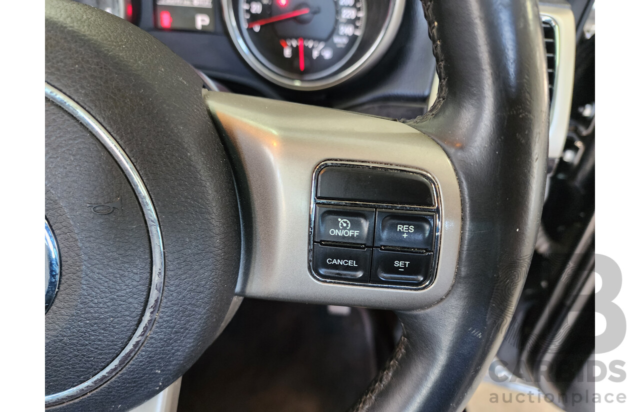 10/2012 Jeep Grand Cherokee Laredo (4x4) WK MY12 4d Wagon Black 3.0L