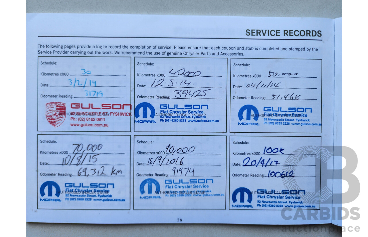 10/2012 Jeep Grand Cherokee Laredo (4x4) WK MY12 4d Wagon Black 3.0L