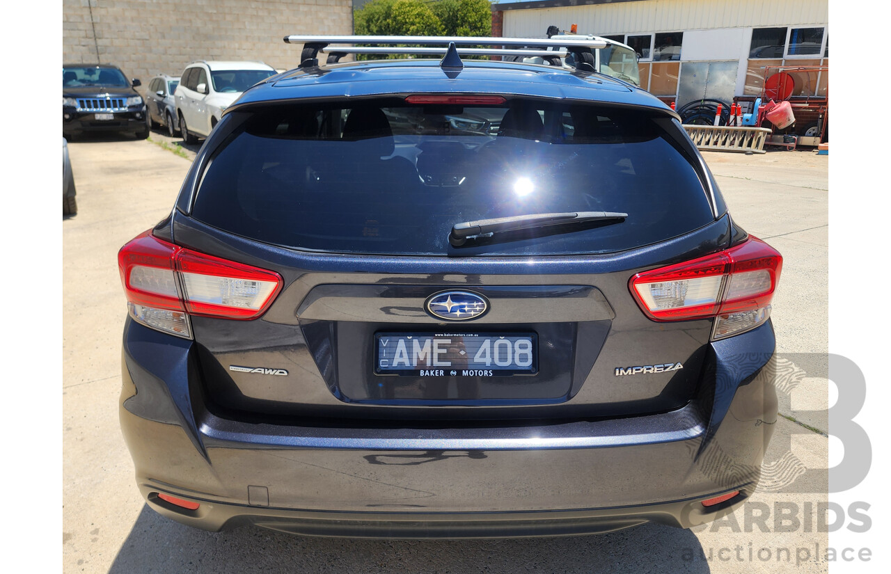 2/2017 Subaru Impreza 2.0i-L (awd) MY17 5d Hatchback Grey 2.0L