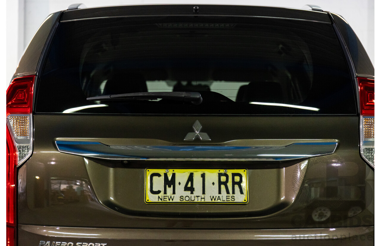 05/2017 Mitsubishi Pajero Sport Exceed (4x4) MY17 4d Wagon Deep Bronze Metallic Turbo Diesel 2.4L - 7 Seater