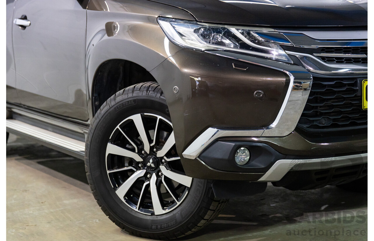 05/2017 Mitsubishi Pajero Sport Exceed (4x4) MY17 4d Wagon Deep Bronze Metallic Turbo Diesel 2.4L - 7 Seater