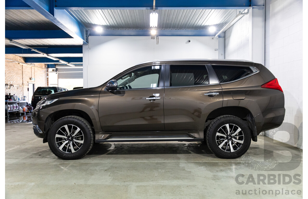 05/2017 Mitsubishi Pajero Sport Exceed (4x4) MY17 4d Wagon Deep Bronze Metallic Turbo Diesel 2.4L - 7 Seater