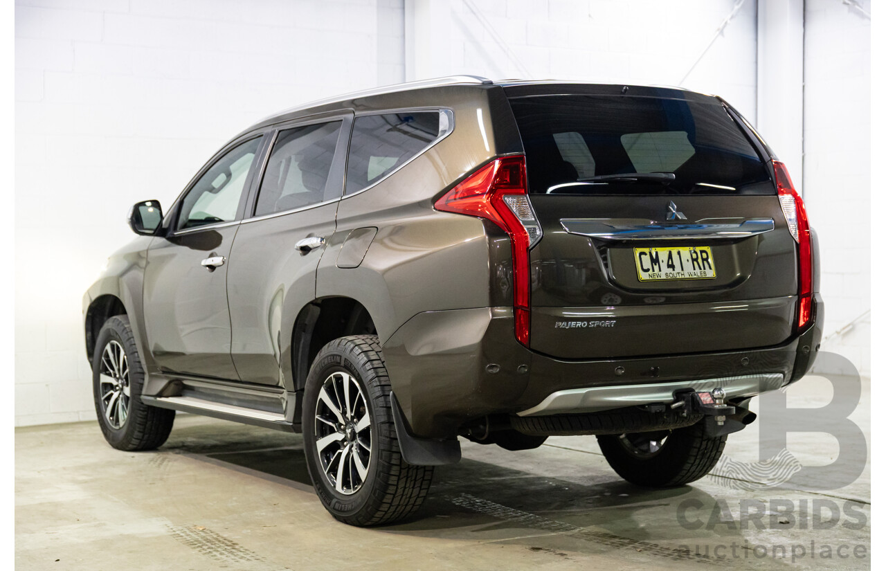 05/2017 Mitsubishi Pajero Sport Exceed (4x4) MY17 4d Wagon Deep Bronze Metallic Turbo Diesel 2.4L - 7 Seater