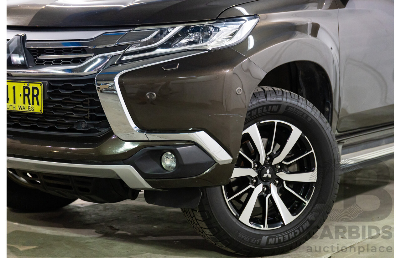 05/2017 Mitsubishi Pajero Sport Exceed (4x4) MY17 4d Wagon Deep Bronze Metallic Turbo Diesel 2.4L - 7 Seater