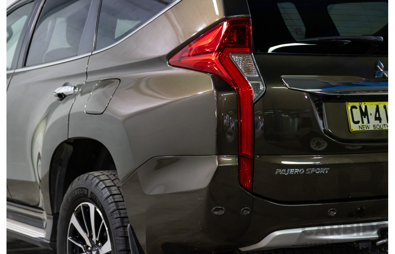 05/2017 Mitsubishi Pajero Sport Exceed (4x4) MY17 4d Wagon Deep Bronze Metallic Turbo Diesel 2.4L - 7 Seater