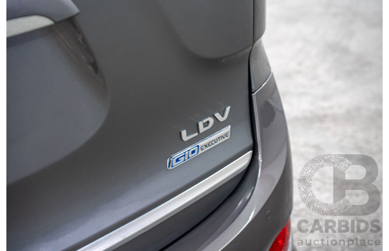 12/2019 LDV G10 Executive (RWD) MPV SV7A 4d Van Wagon Lava Grey Metallic Turbo 2.0L - 7 Seater
