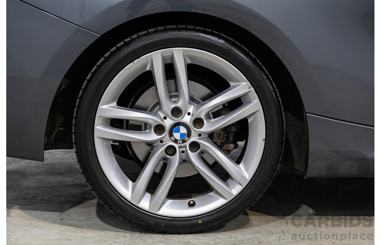 1/2015 BMW 220i M-Sport F22 2d Coupe Mineral Grey Metallic Turbo 2.0L