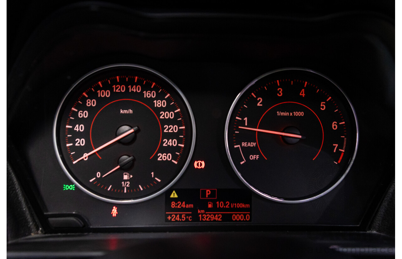 1/2015 BMW 220i M-Sport F22 2d Coupe Mineral Grey Metallic Turbo 2.0L