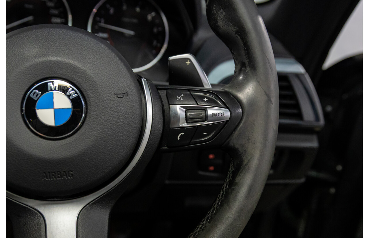 1/2015 BMW 220i M-Sport F22 2d Coupe Mineral Grey Metallic Turbo 2.0L