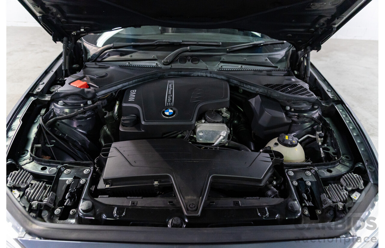 1/2015 BMW 220i M-Sport F22 2d Coupe Mineral Grey Metallic Turbo 2.0L