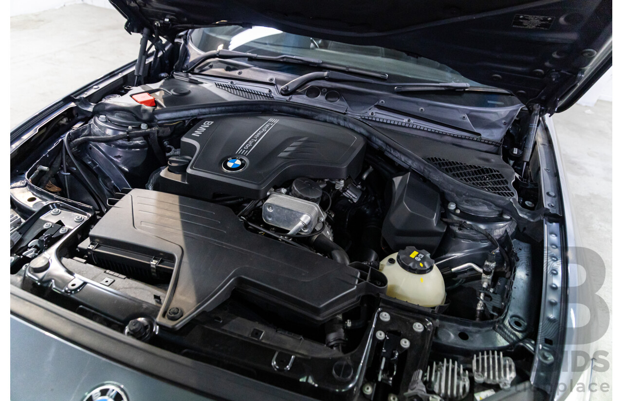 1/2015 BMW 220i M-Sport F22 2d Coupe Mineral Grey Metallic Turbo 2.0L