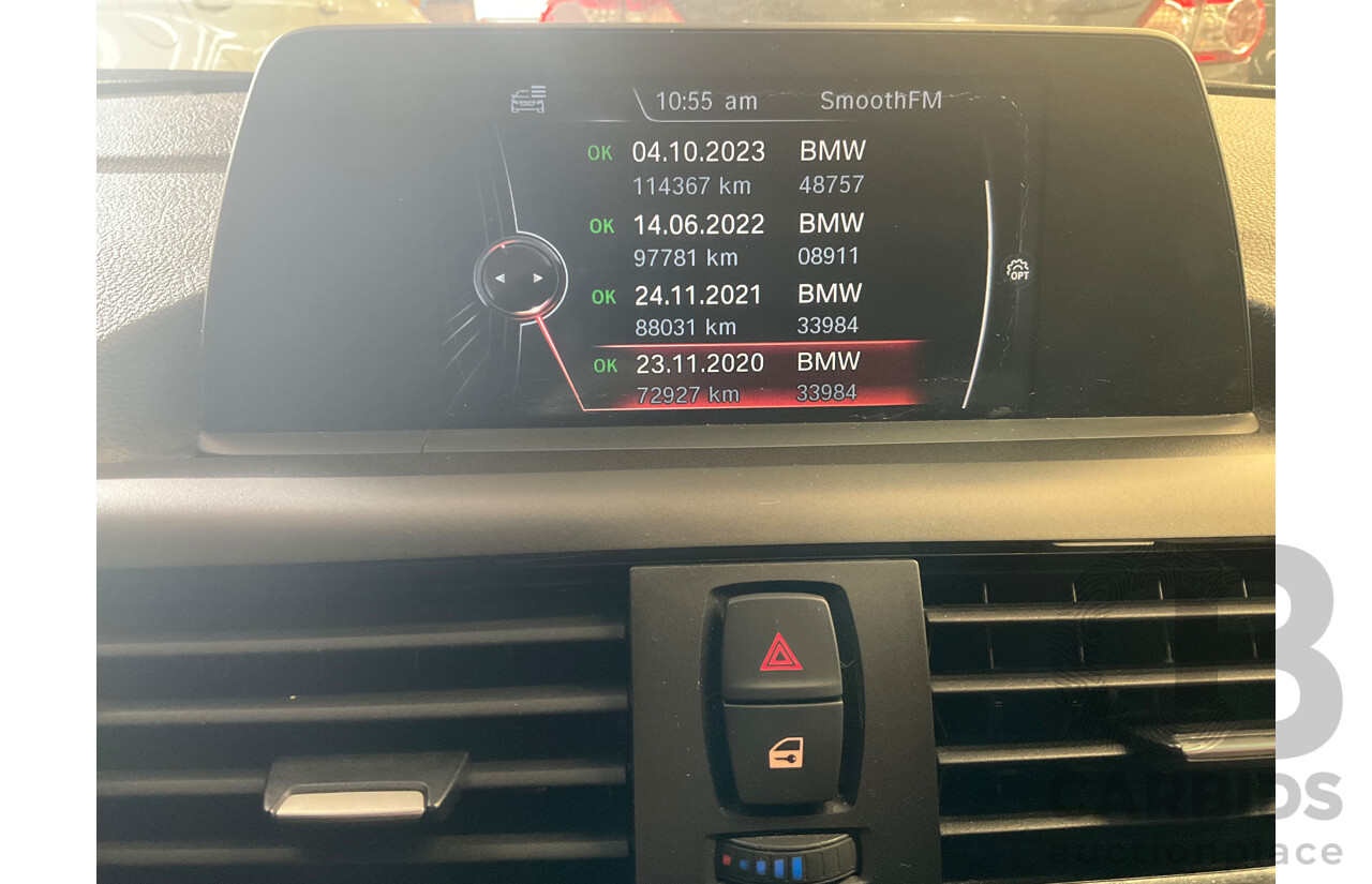 1/2015 BMW 220i M-Sport F22 2d Coupe Mineral Grey Metallic Turbo 2.0L