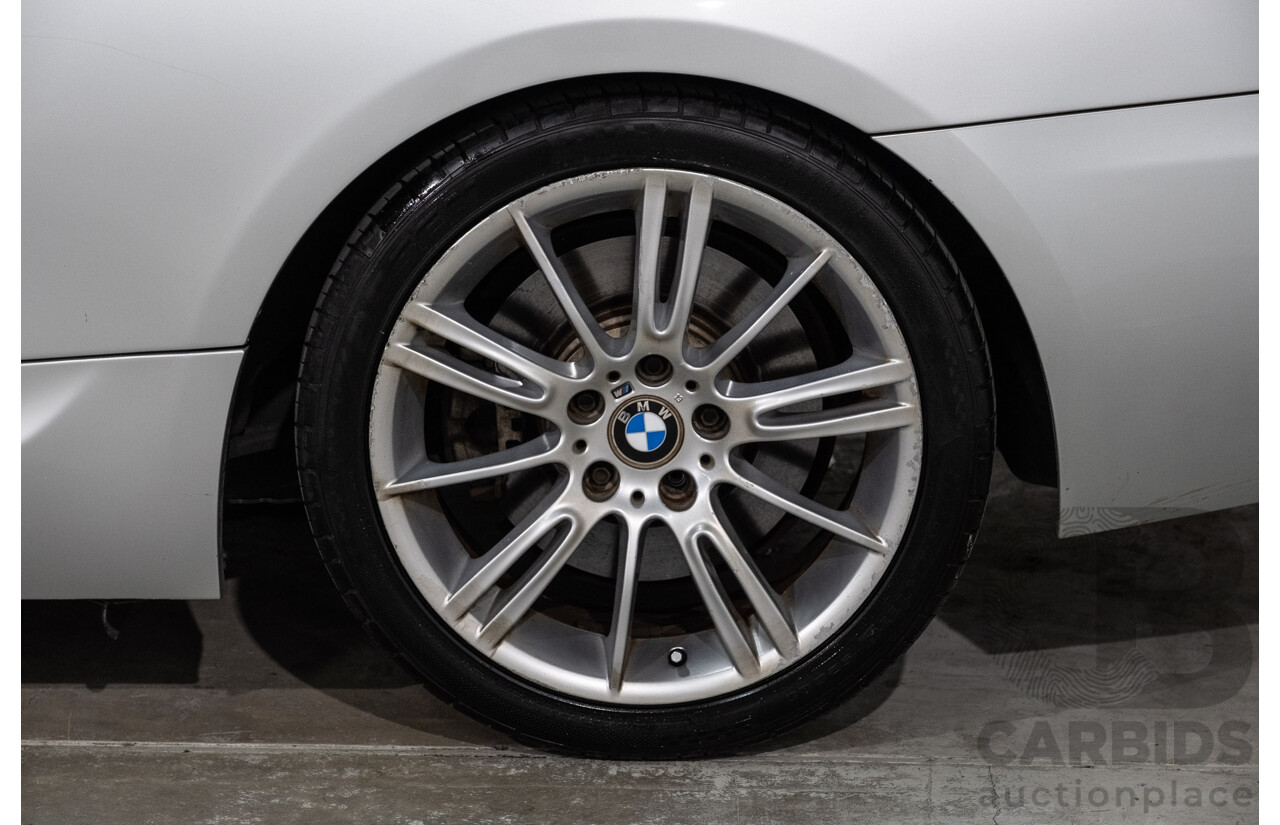 5/2008 BMW 335i M Sport E93 2d Convertible Titanium Silver Metallic Twin Turbo 3.0L