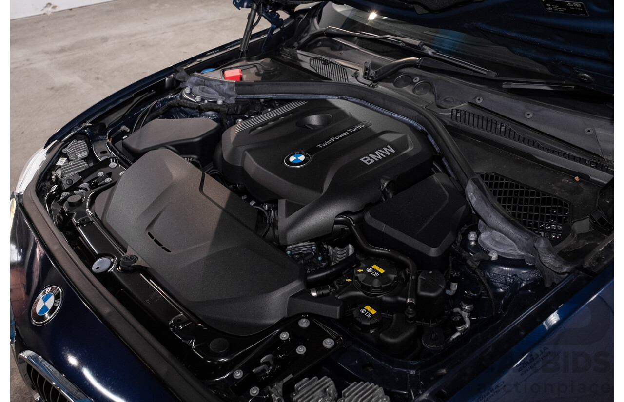 09/2017 BMW 230i Luxury Line (RWD) F22 MY17 2d Coupe Deep Sea Blue Metallic Turbo 2.0L