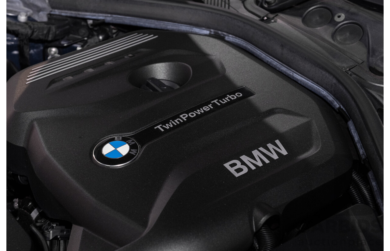 09/2017 BMW 230i Luxury Line (RWD) F22 MY17 2d Coupe Deep Sea Blue Metallic Turbo 2.0L