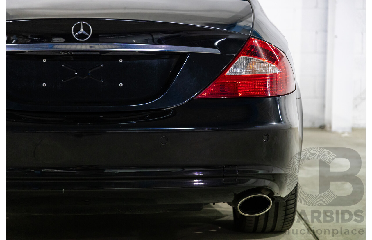 4/2007 Mercedes-Benz CLS 350 219 4d Coupe Obsidian Black Metallic V6 3.5L