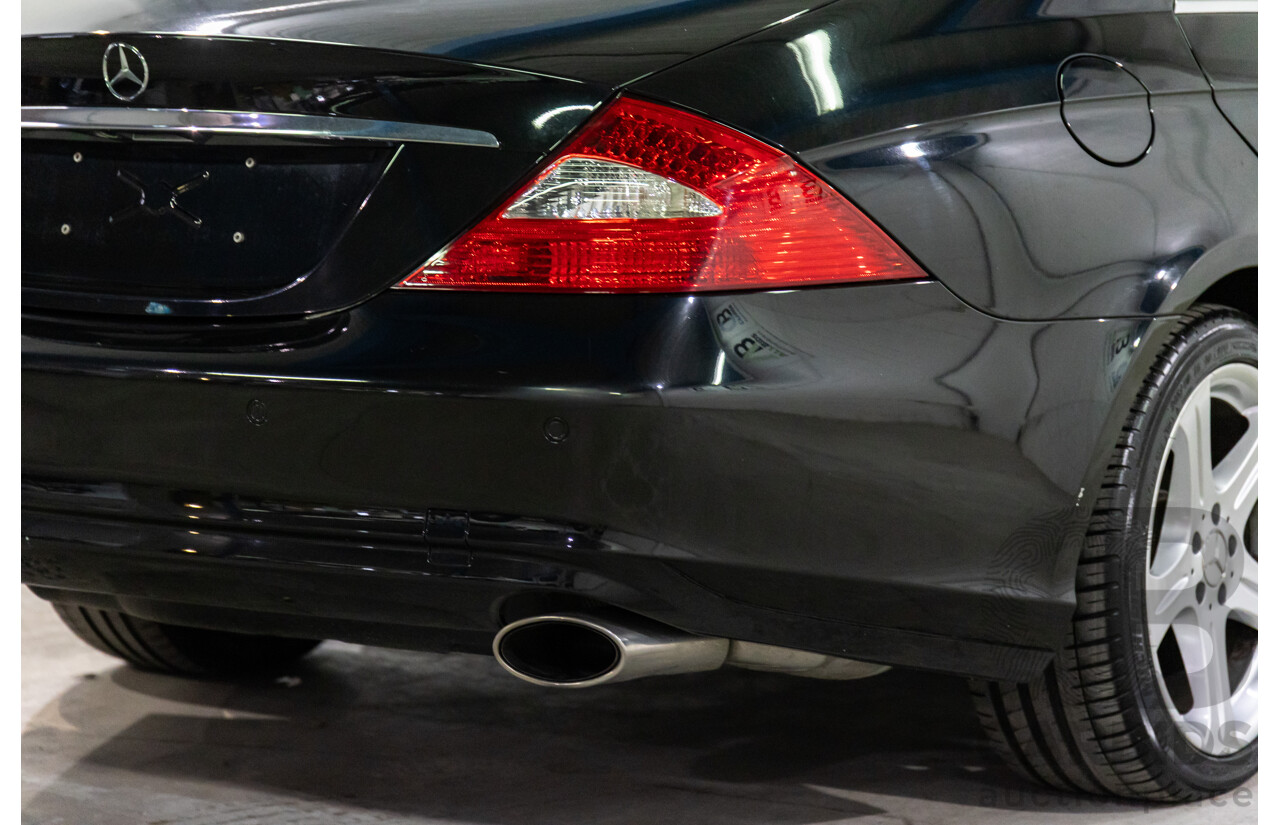 4/2007 Mercedes-Benz CLS 350 219 4d Coupe Obsidian Black Metallic V6 3.5L