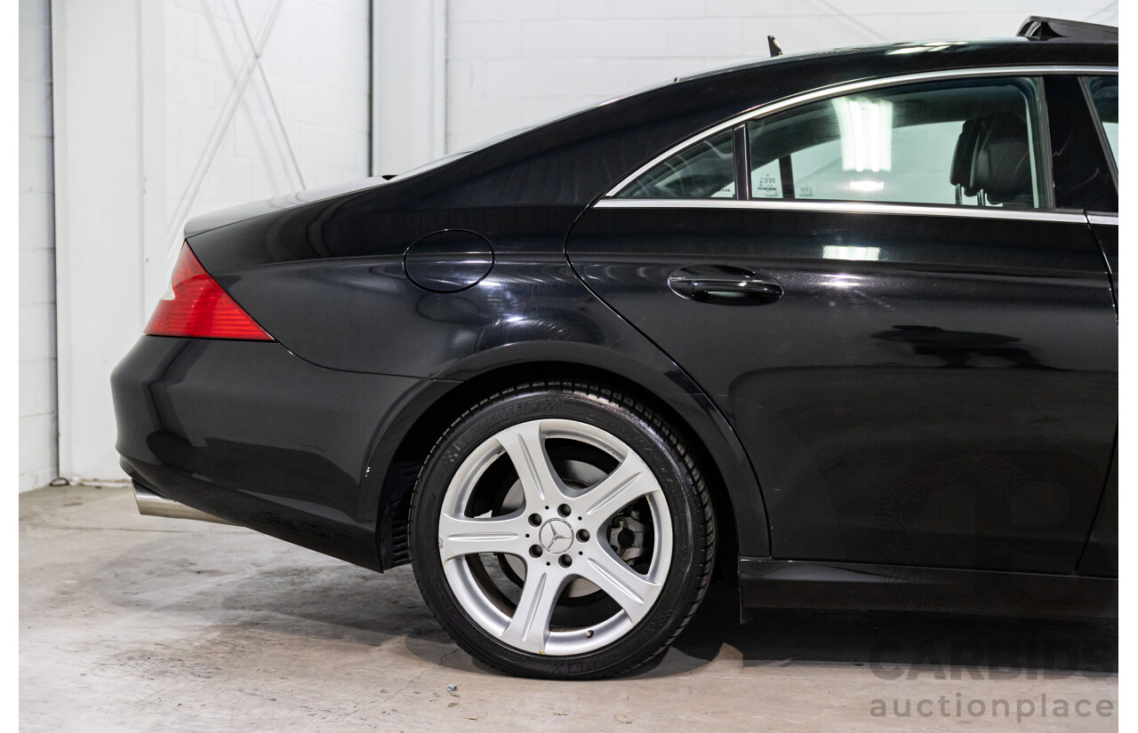 4/2007 Mercedes-Benz CLS 350 219 4d Coupe Obsidian Black Metallic V6 3.5L