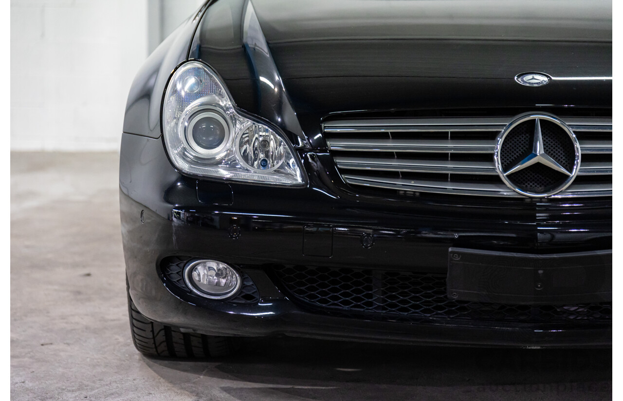 4/2007 Mercedes-Benz CLS 350 219 4d Coupe Obsidian Black Metallic V6 3.5L