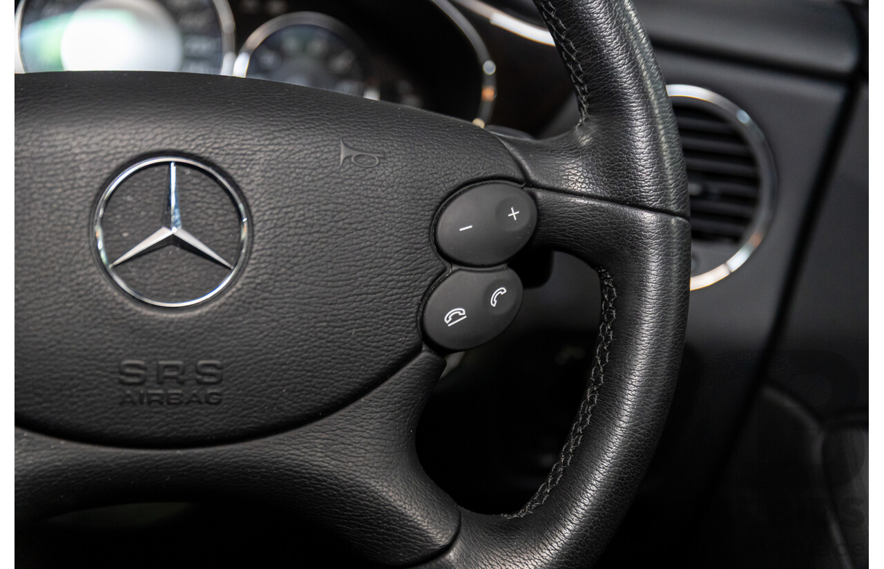 4/2007 Mercedes-Benz CLS 350 219 4d Coupe Obsidian Black Metallic V6 3.5L