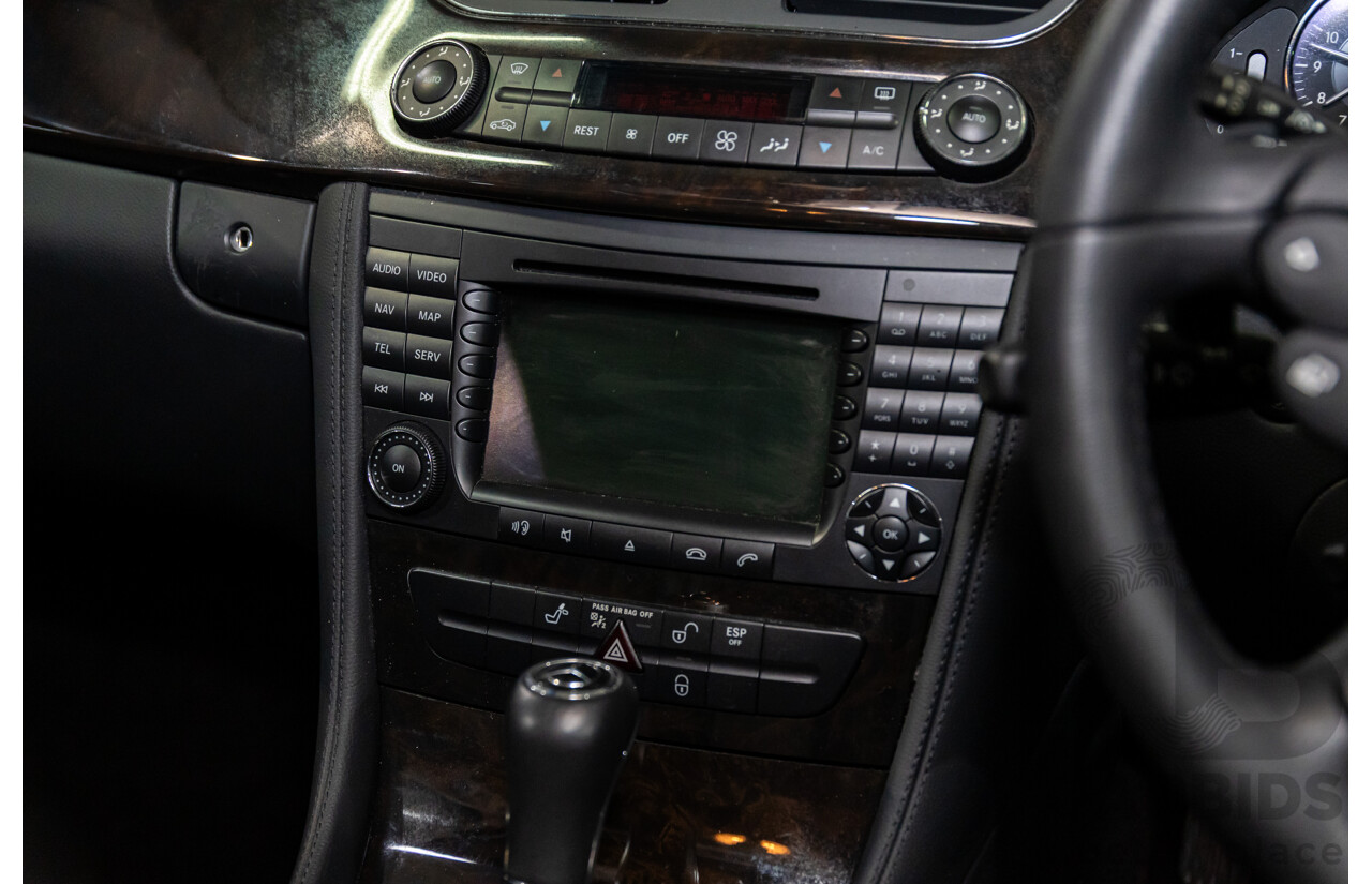 4/2007 Mercedes-Benz CLS 350 219 4d Coupe Obsidian Black Metallic V6 3.5L