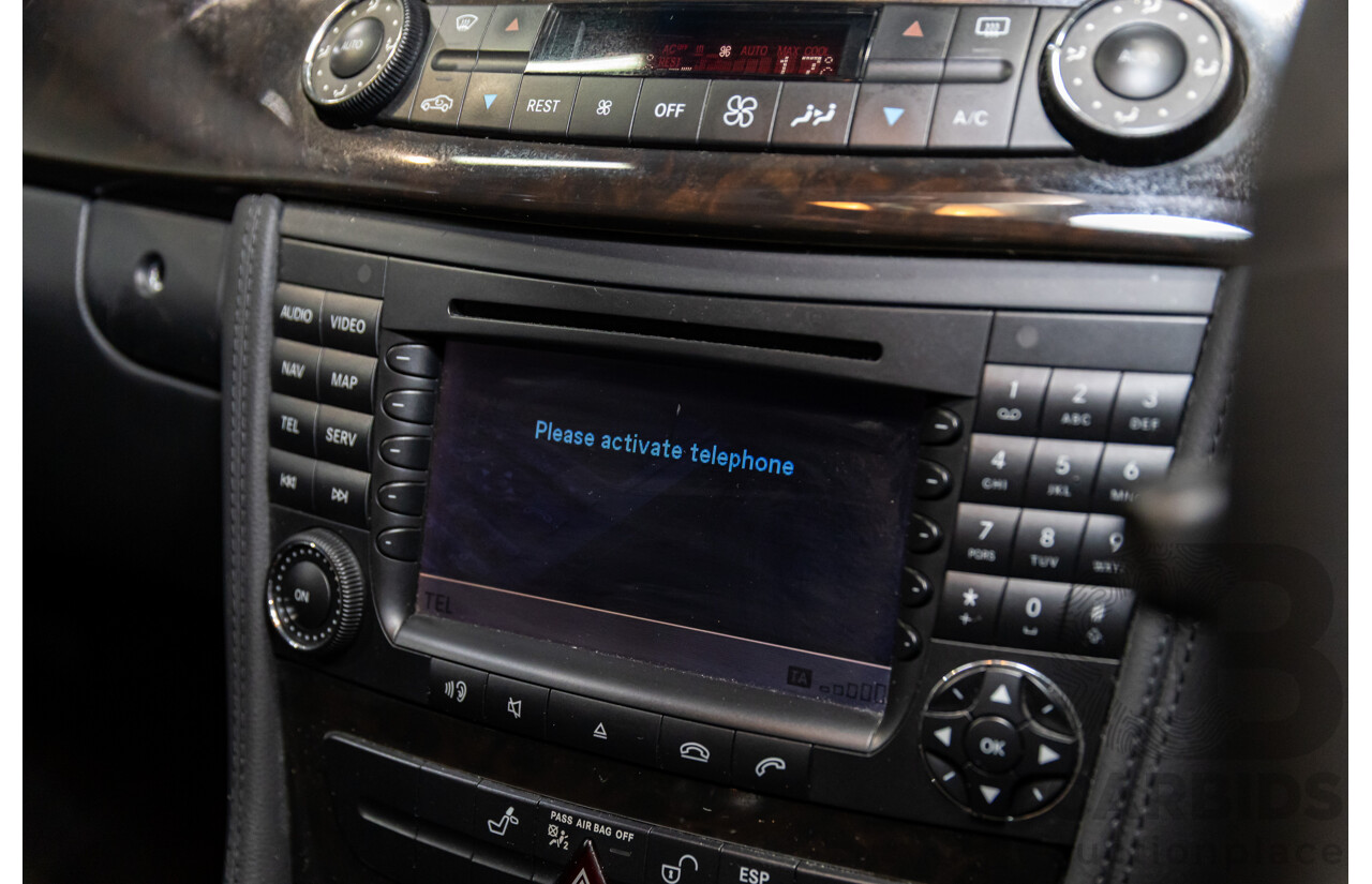 4/2007 Mercedes-Benz CLS 350 219 4d Coupe Obsidian Black Metallic V6 3.5L