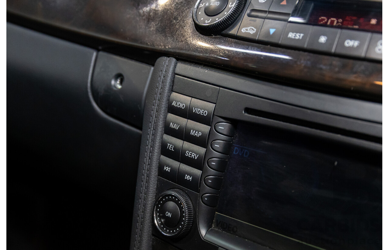 4/2007 Mercedes-Benz CLS 350 219 4d Coupe Obsidian Black Metallic V6 3.5L