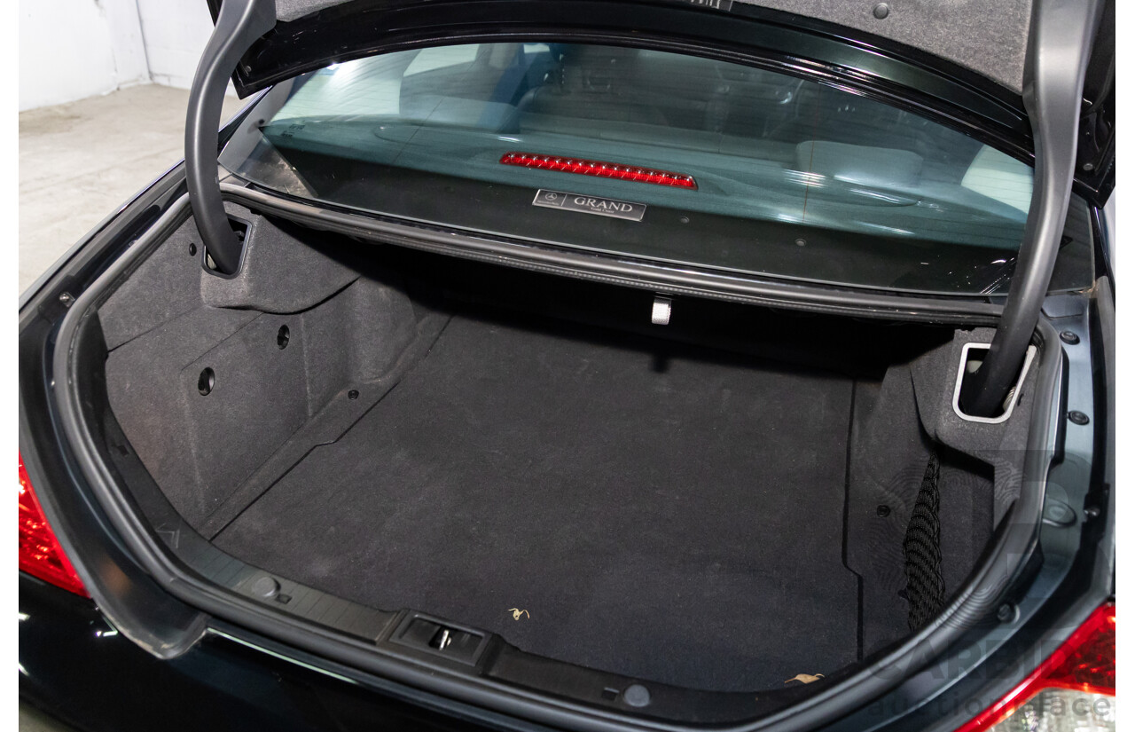 4/2007 Mercedes-Benz CLS 350 219 4d Coupe Obsidian Black Metallic V6 3.5L