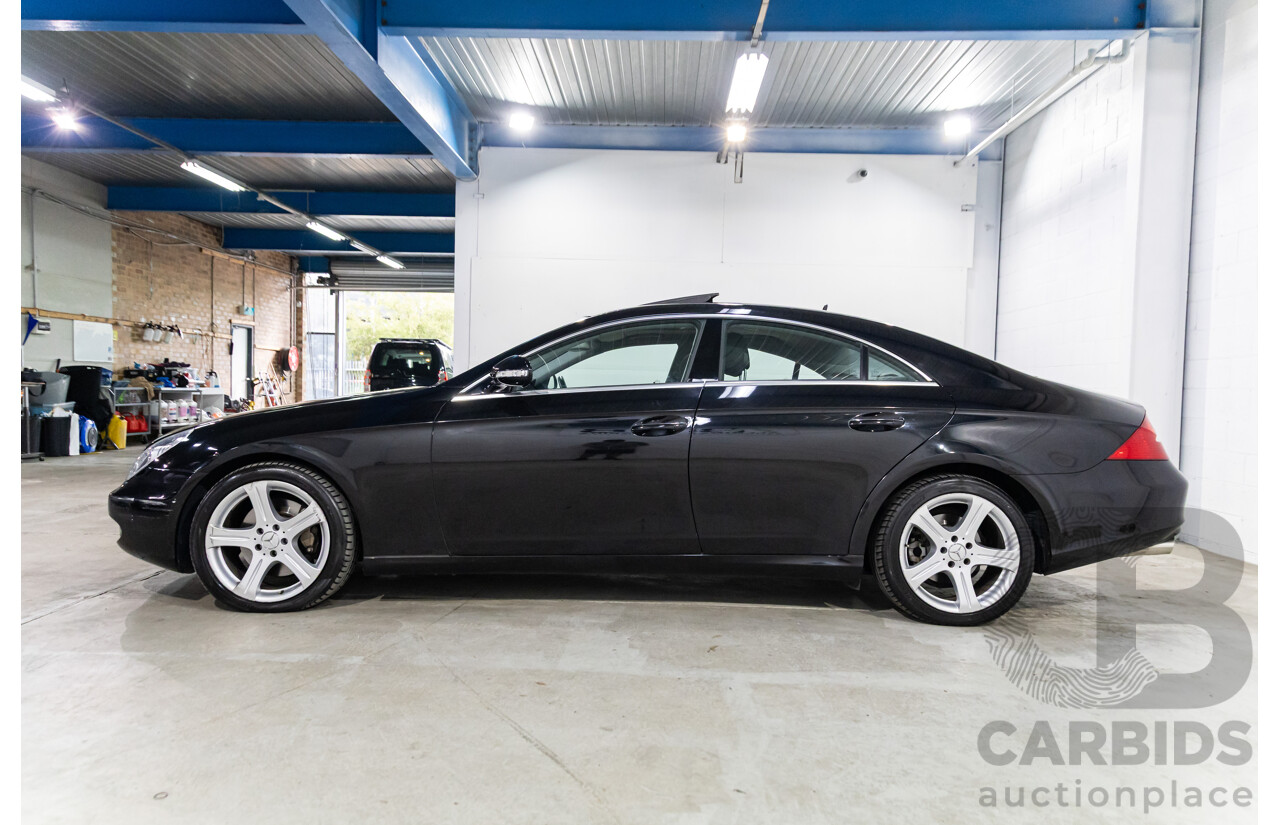 4/2007 Mercedes-Benz CLS 350 219 4d Coupe Obsidian Black Metallic V6 3.5L