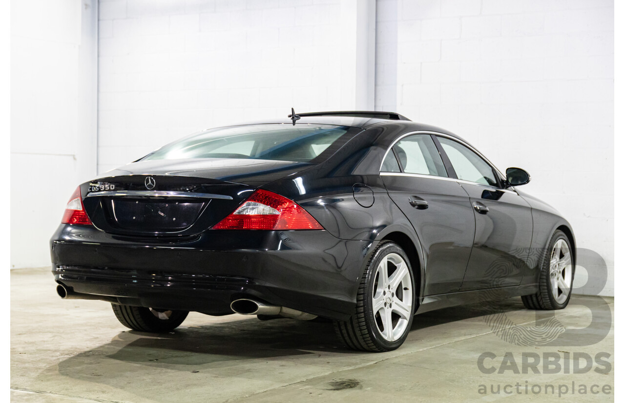 4/2007 Mercedes-Benz CLS 350 219 4d Coupe Obsidian Black Metallic V6 3.5L