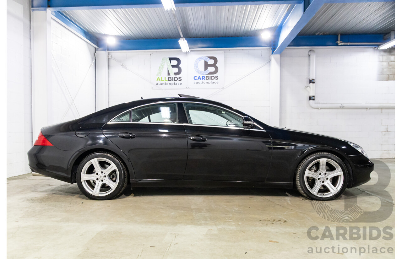 4/2007 Mercedes-Benz CLS 350 219 4d Coupe Obsidian Black Metallic V6 3.5L