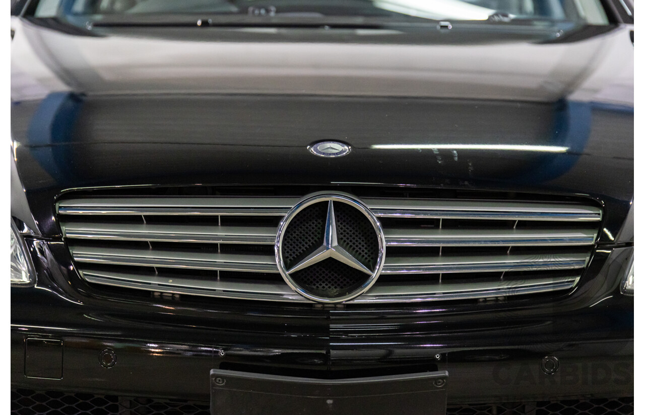 4/2007 Mercedes-Benz CLS 350 219 4d Coupe Obsidian Black Metallic V6 3.5L