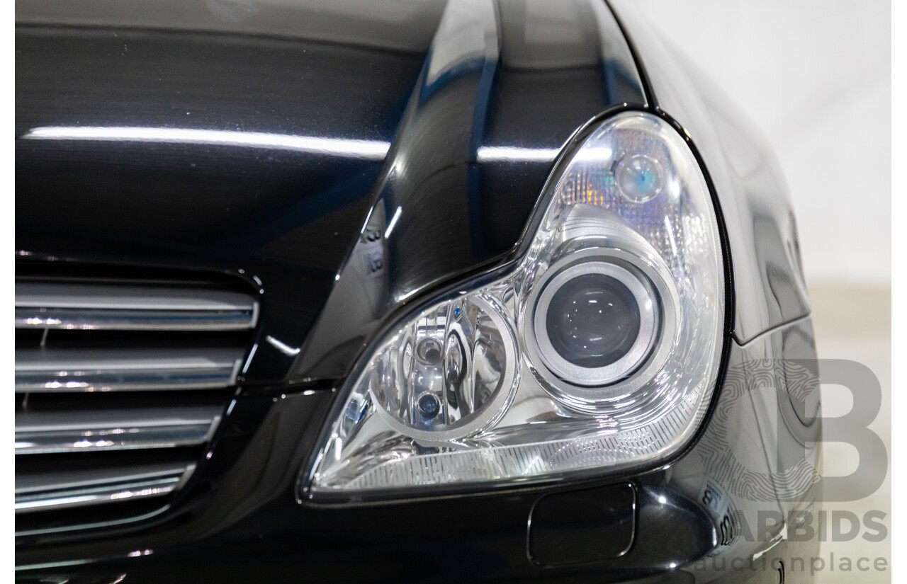 4/2007 Mercedes-Benz CLS 350 219 4d Coupe Obsidian Black Metallic V6 3.5L