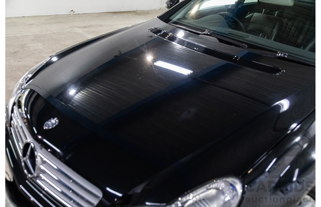 4/2007 Mercedes-Benz CLS 350 219 4d Coupe Obsidian Black Metallic V6 3.5L