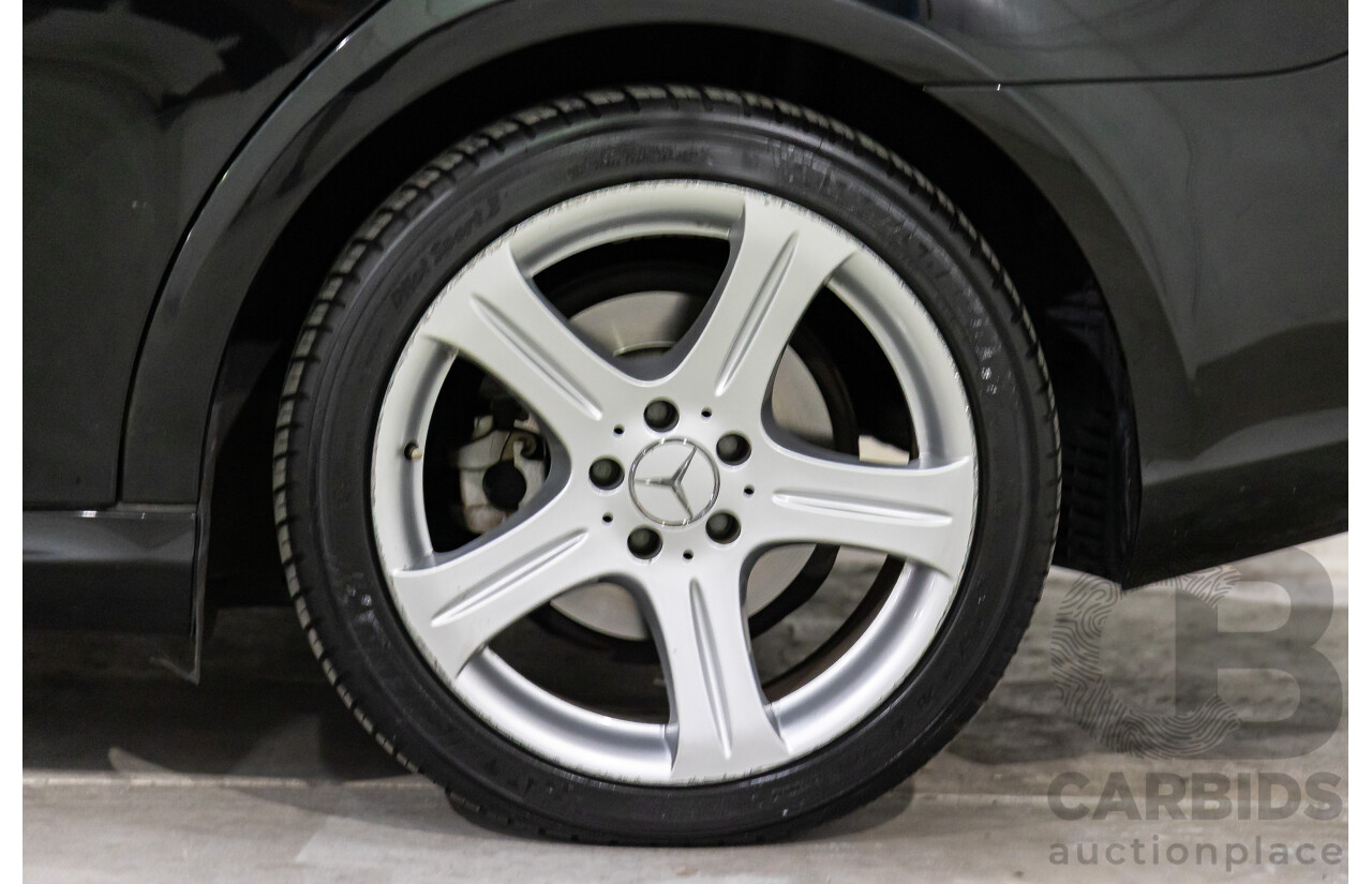 4/2007 Mercedes-Benz CLS 350 219 4d Coupe Obsidian Black Metallic V6 3.5L