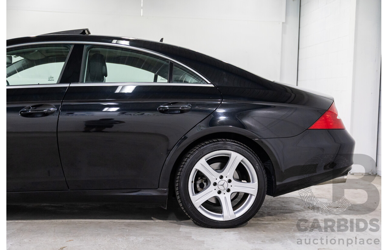 4/2007 Mercedes-Benz CLS 350 219 4d Coupe Obsidian Black Metallic V6 3.5L