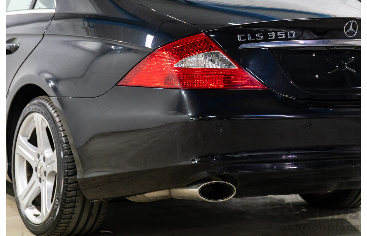 4/2007 Mercedes-Benz CLS 350 219 4d Coupe Obsidian Black Metallic V6 3.5L