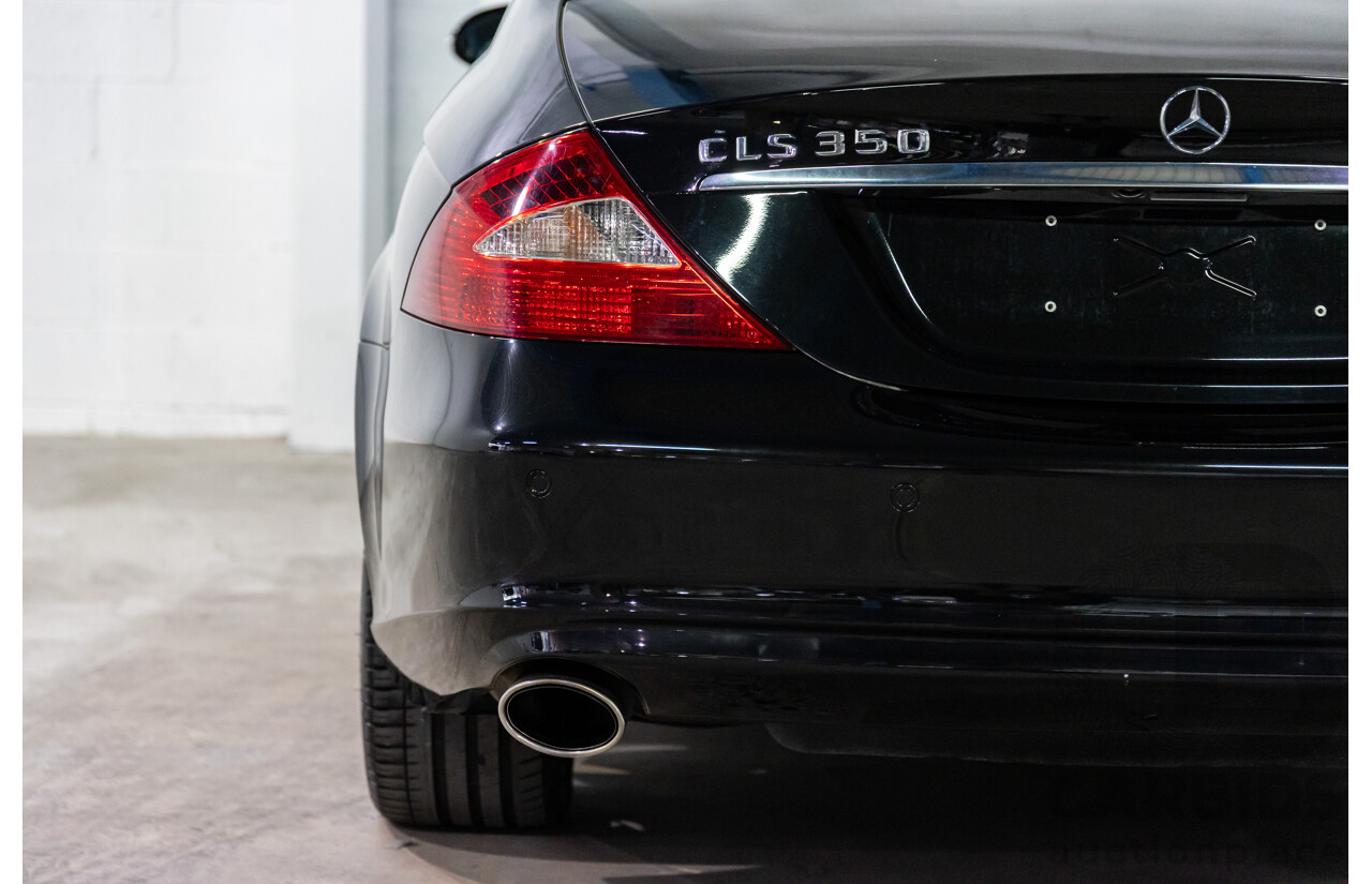 4/2007 Mercedes-Benz CLS 350 219 4d Coupe Obsidian Black Metallic V6 3.5L