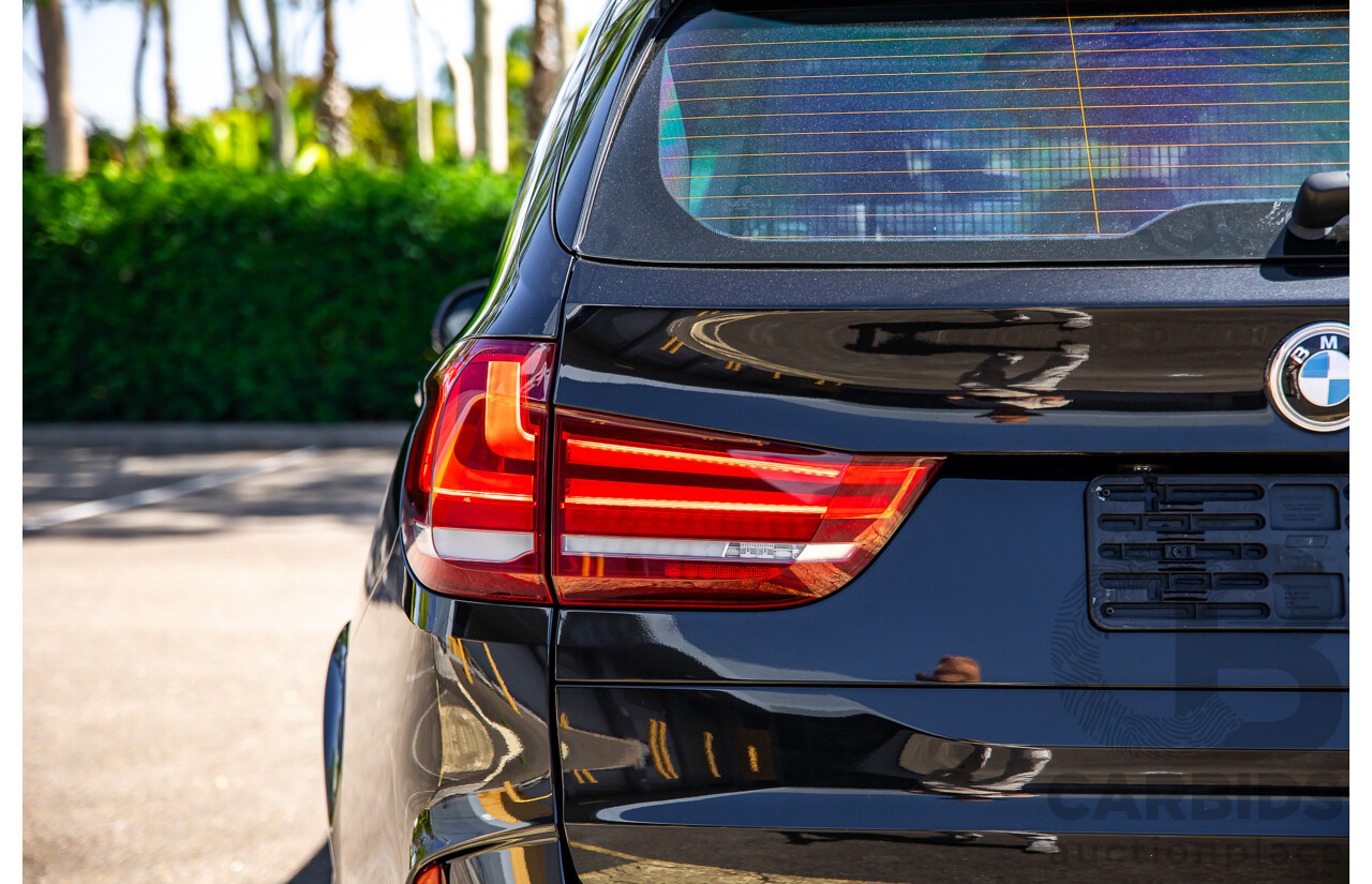 08/2016 BMW X5 M (AWD) F85 MY16 4d Wagon Black Sapphire Metallic Twin Turbo V8 4.4L