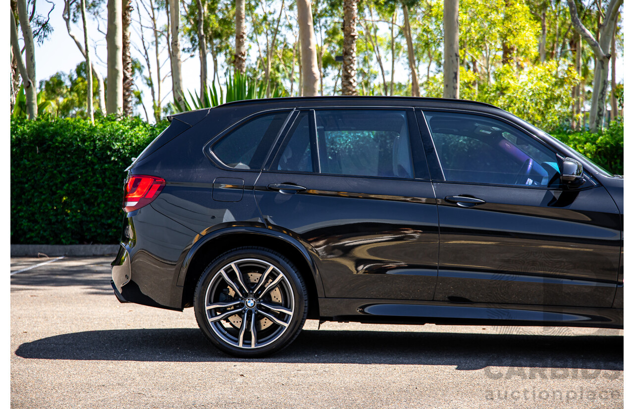 08/2016 BMW X5 M (AWD) F85 MY16 4d Wagon Black Sapphire Metallic Twin Turbo V8 4.4L