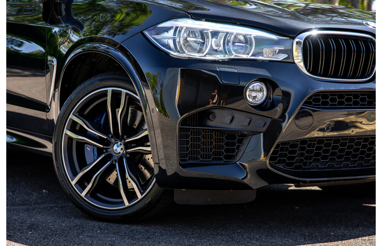 08/2016 BMW X5 M (AWD) F85 MY16 4d Wagon Black Sapphire Metallic Twin Turbo V8 4.4L