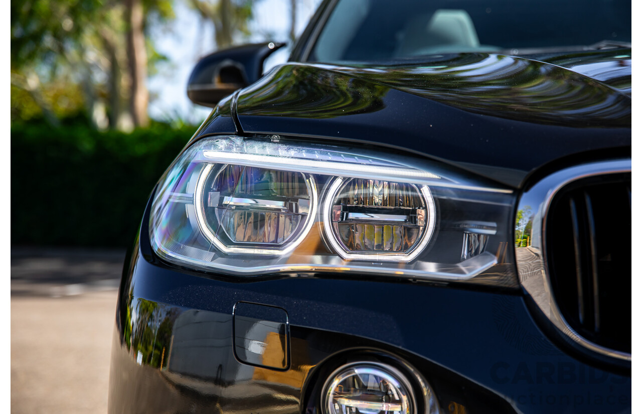 08/2016 BMW X5 M (AWD) F85 MY16 4d Wagon Black Sapphire Metallic Twin Turbo V8 4.4L