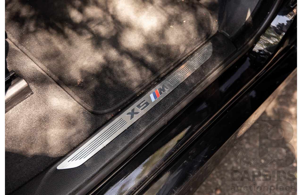 08/2016 BMW X5 M (AWD) F85 MY16 4d Wagon Black Sapphire Metallic Twin Turbo V8 4.4L