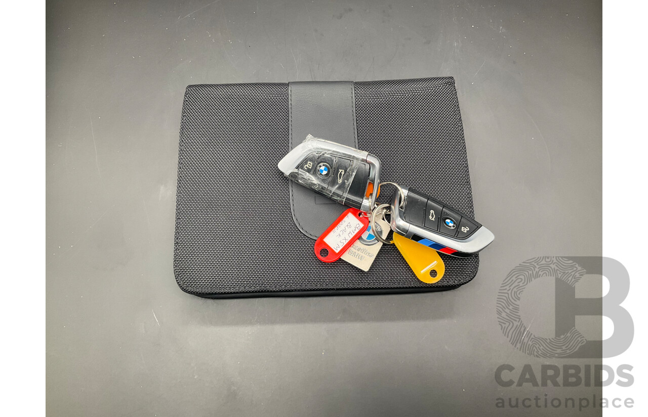 08/2016 BMW X5 M (AWD) F85 MY16 4d Wagon Black Sapphire Metallic Twin Turbo V8 4.4L